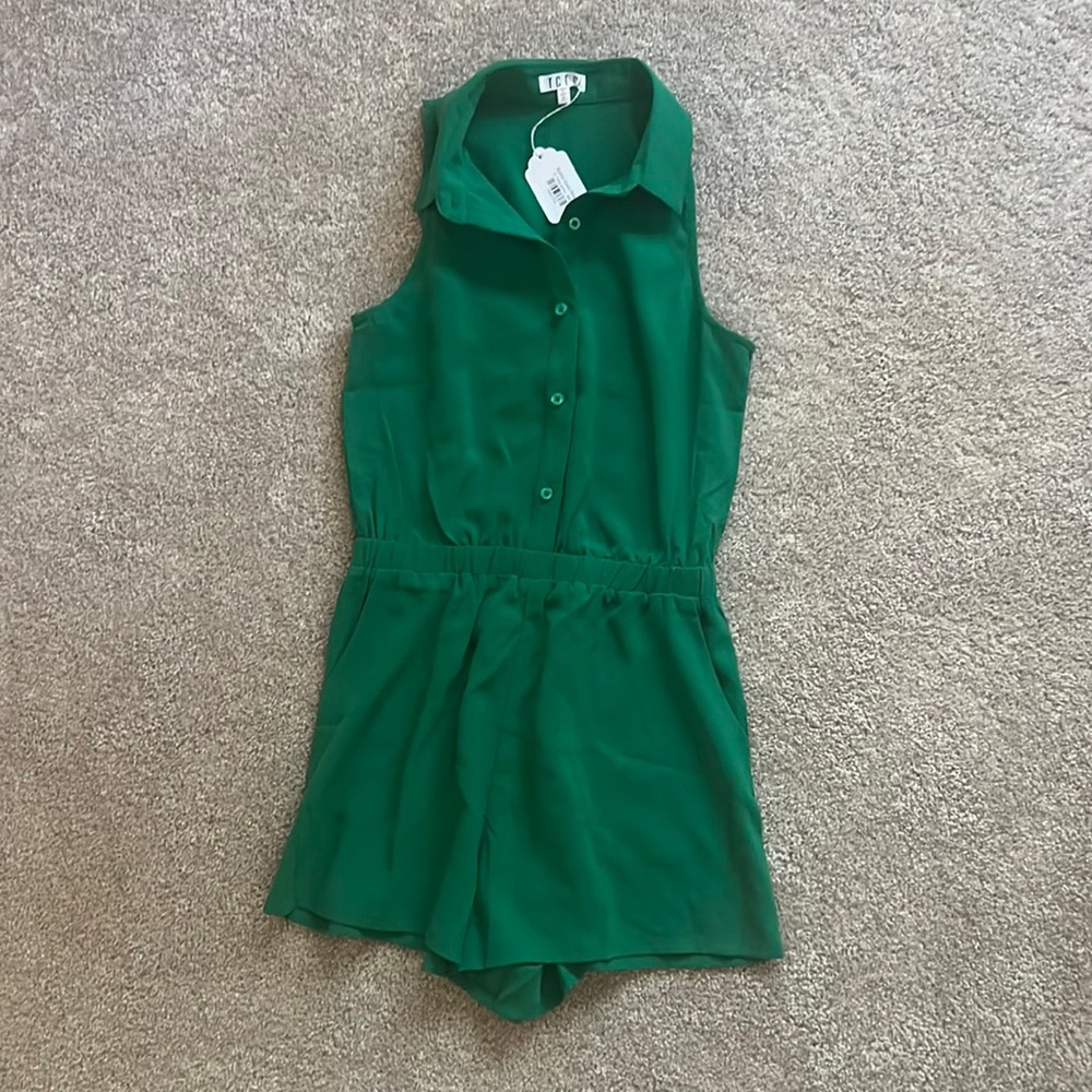 TCEC Button Down Romper